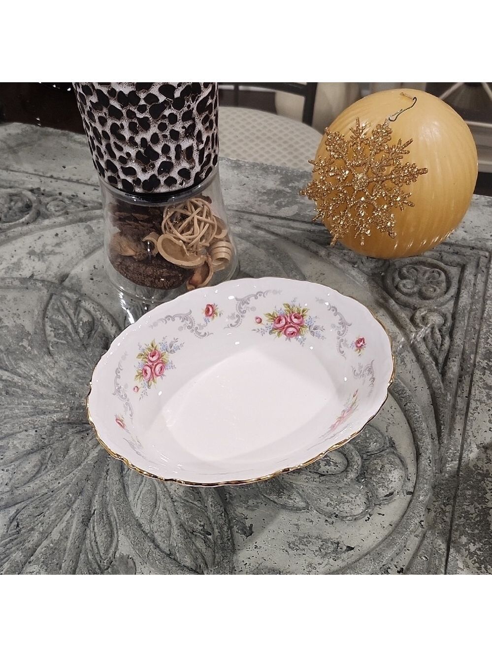 Royal Albert Tranquillity Round Vegetable Bowl 9 In